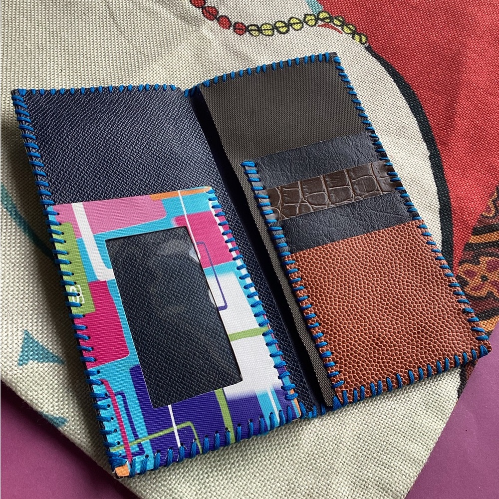 Colorful Patchwork Wallet - image 6